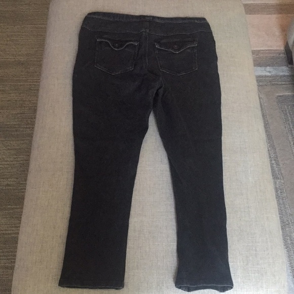 HUE black denim leggings - Picture 5 of 6